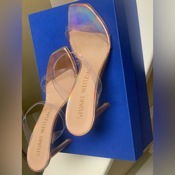 Stuart Weitzman Pink Translucent Size 7 Pumps - Picture 3 of 9